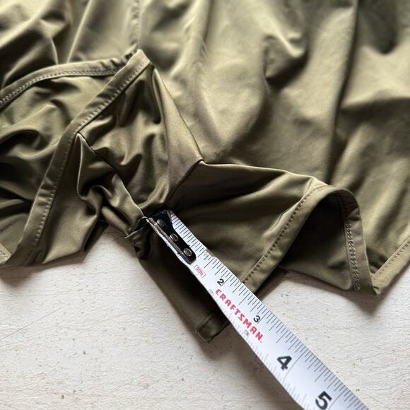 Savage Tacticians Womens Small Olive Drab Silkie Athletic Shorts Silkies - Picture 3 of 5